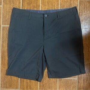 BCG Men's Dark Gray Flat Front Shorts